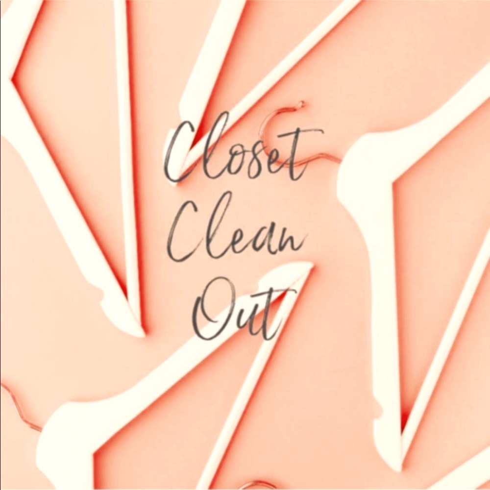 Closet clean out everything must go